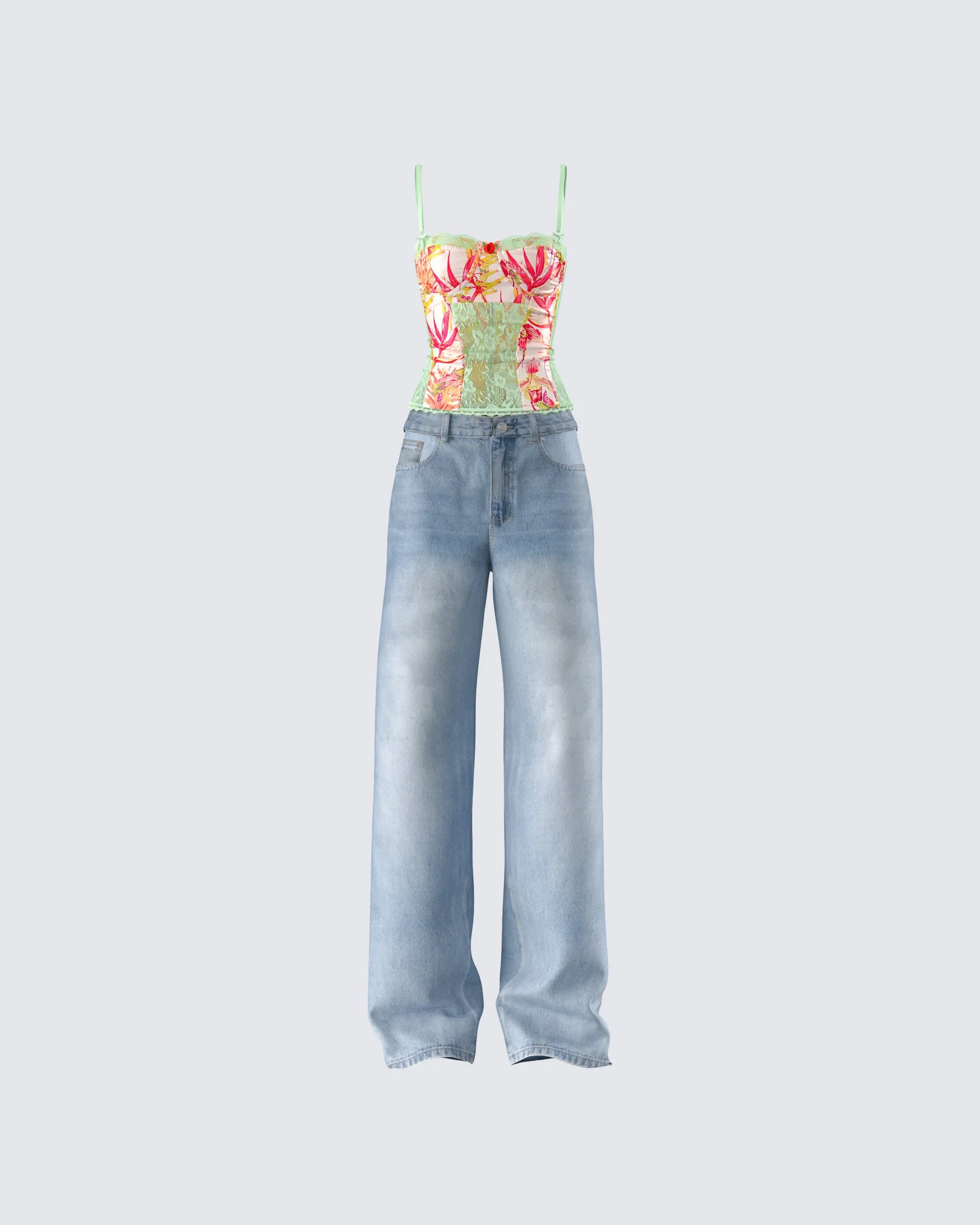 Devi Denim Set sold by Finesse