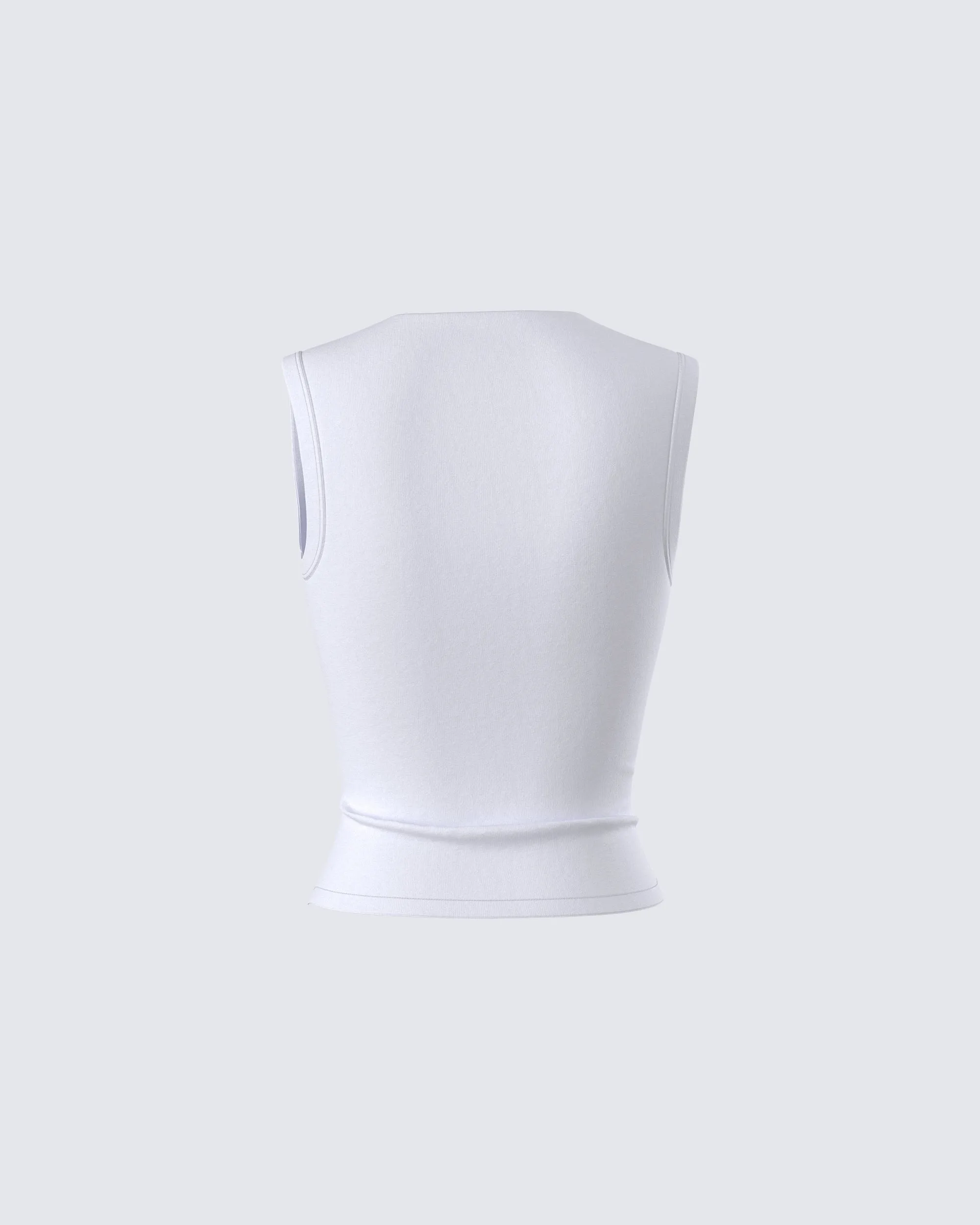 Norah Light Grey Pleated Top sold by Finesse product image thumbnail 3