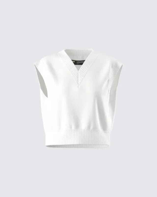 Bella Prim & Proper Sweater Vest sold by Finesse