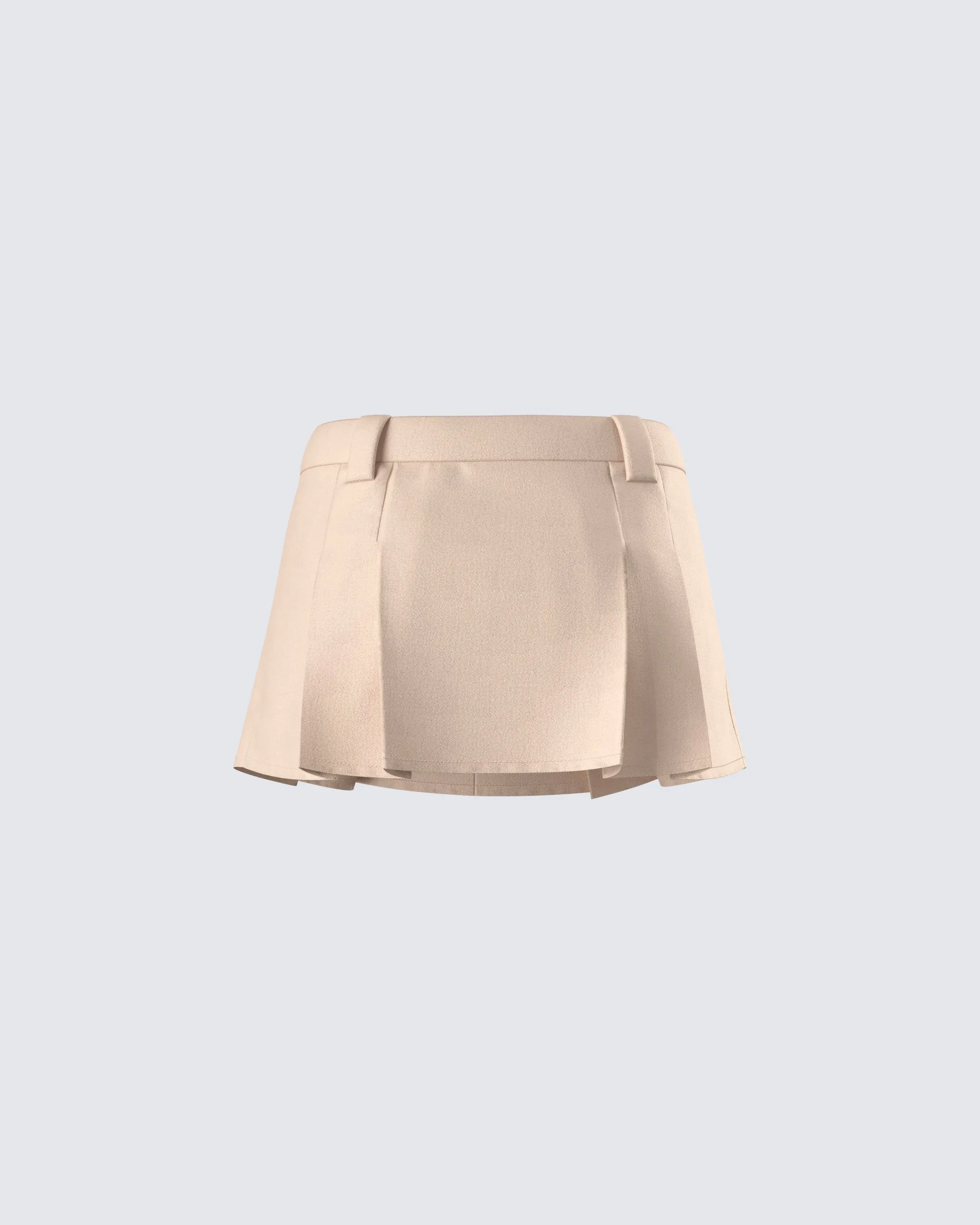 Blake Twill Micro Mini Skirt sold by Finesse product image thumbnail 3