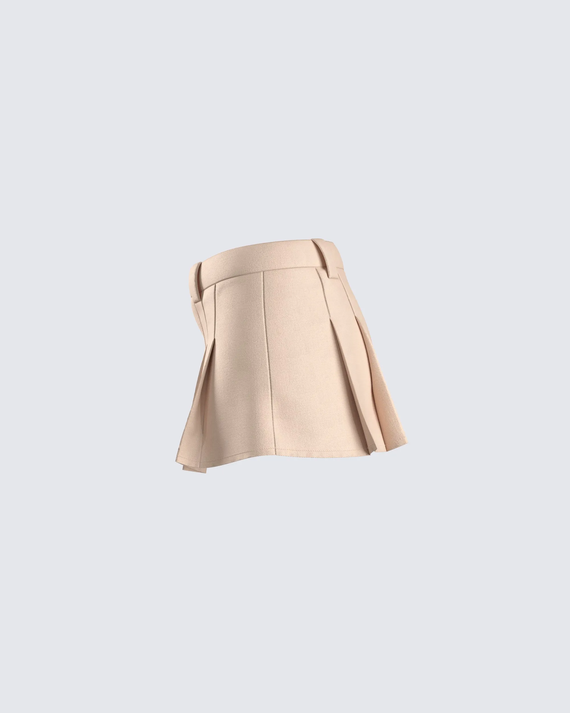 Blake Twill Micro Mini Skirt sold by Finesse product image thumbnail 2