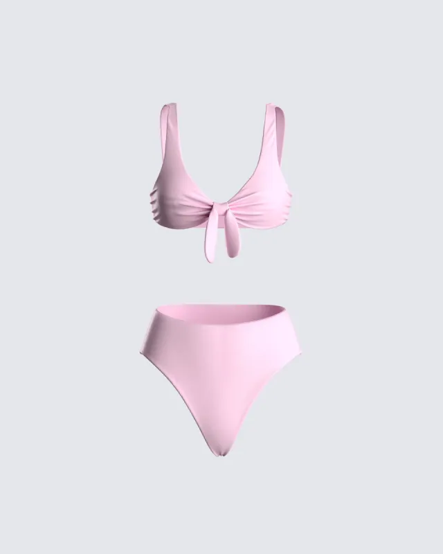 Marcy Pink Bikini Set sold by Finesse