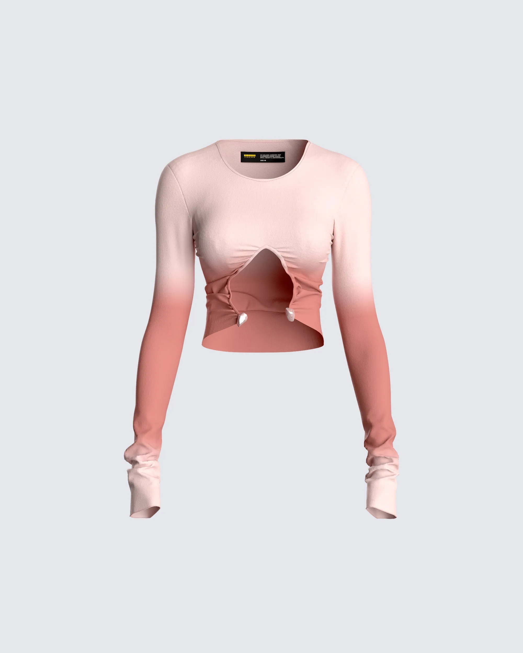 Raine Tie Dye Long Sleeve Top sold by Finesse