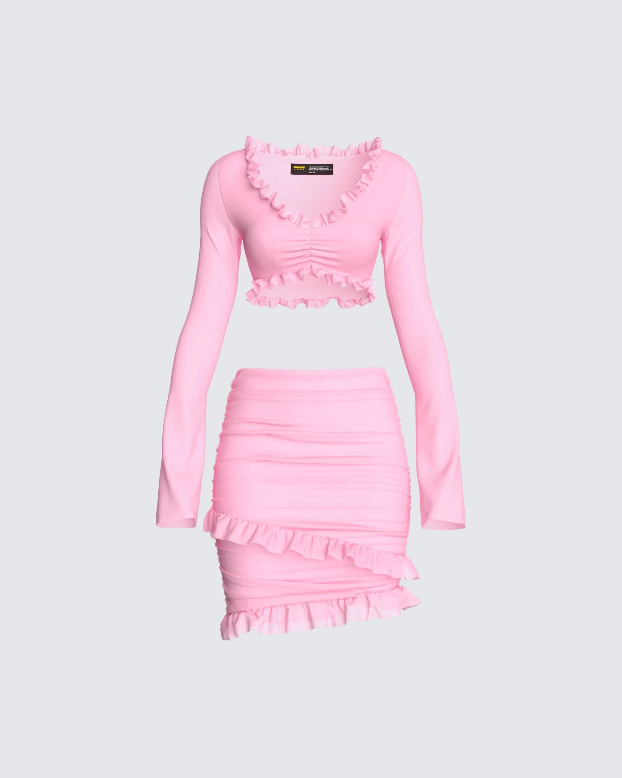 Peyton Top & Skirt Set sold by Finesse