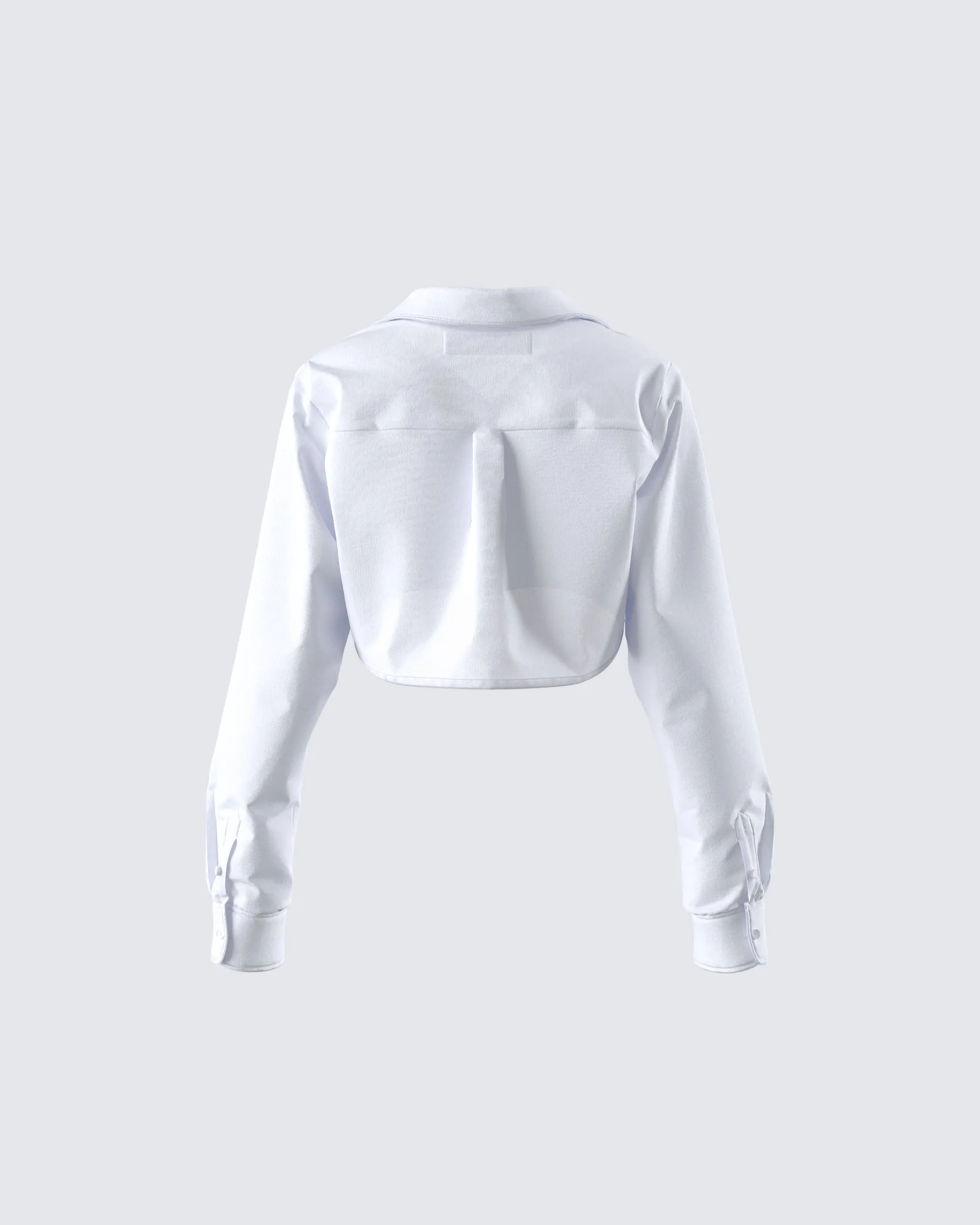 Chloe Cropped Shirt sold by Finesse product image thumbnail 3