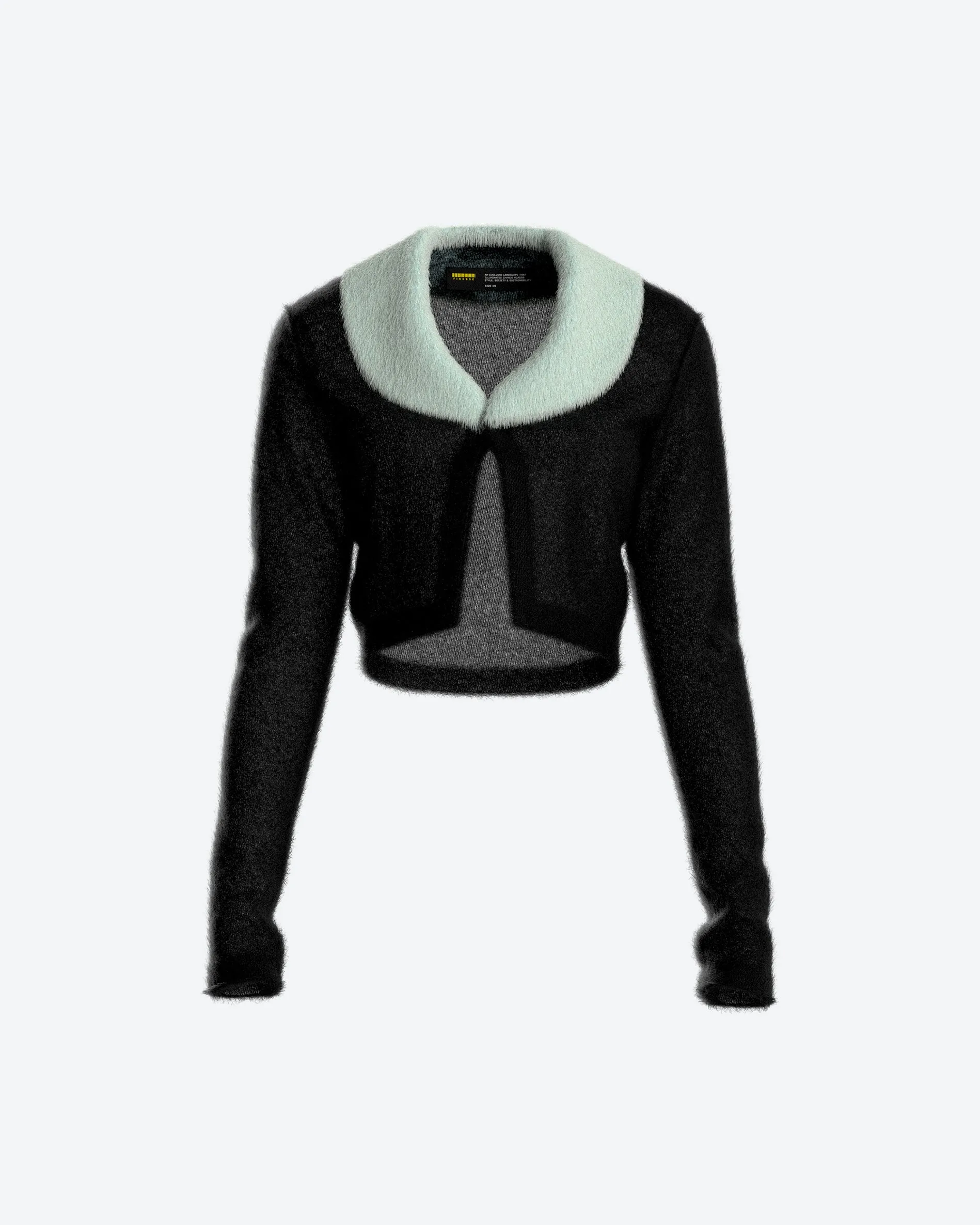 Danielle Fur Trim Top sold by Finesse