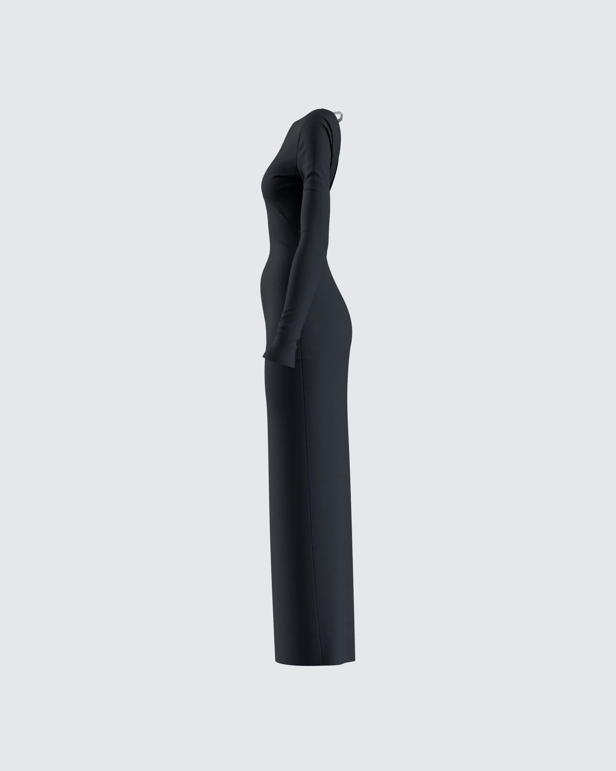 Izel Black Backless Maxi Dress sold by Finesse product image thumbnail 2