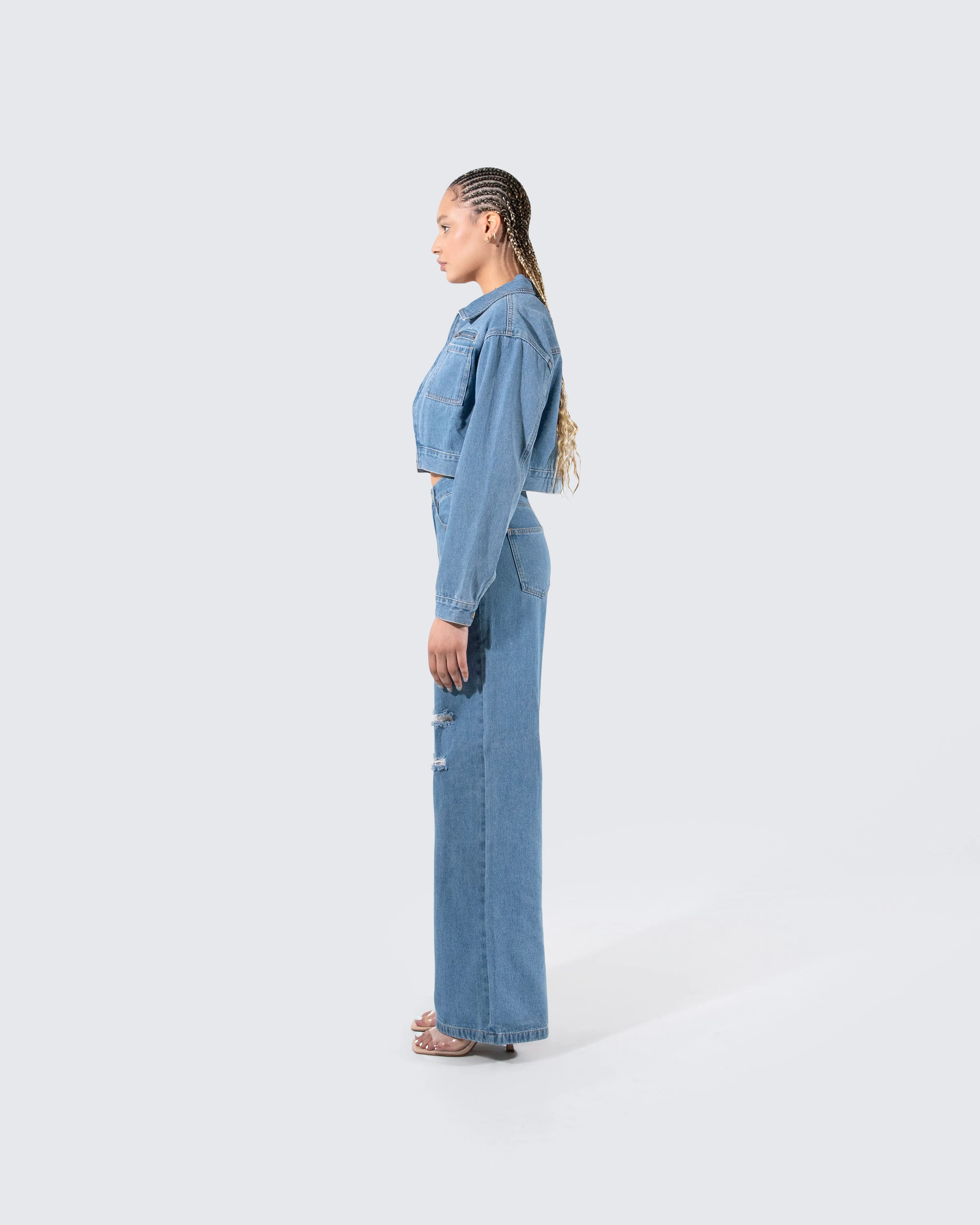 Amelia Denim Set sold by Finesse product image thumbnail 3