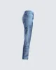Marion Mid Rise Blue Jeans sold by Finesse