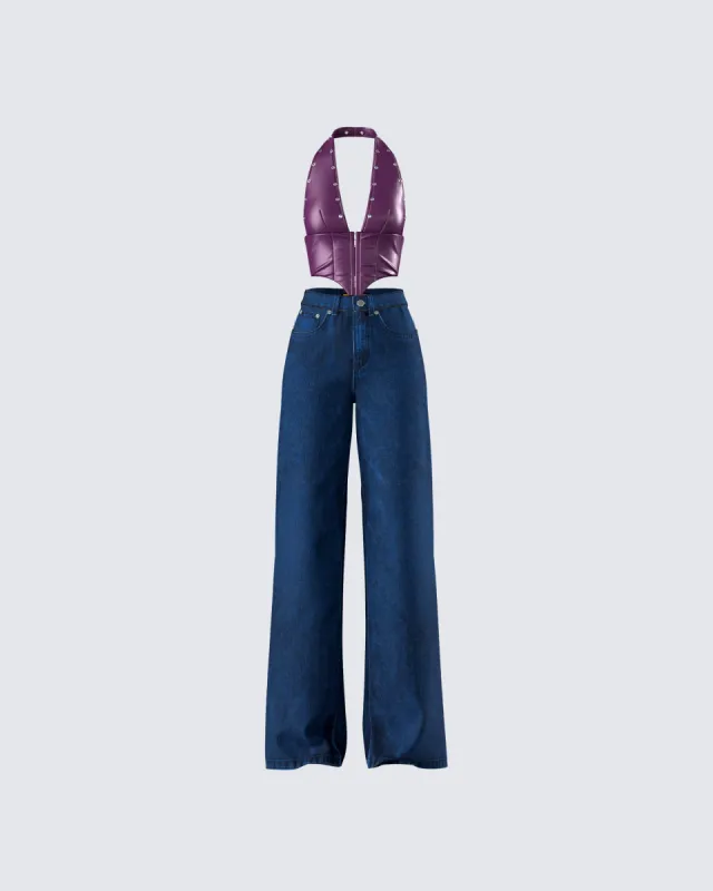 Nia Denim Set sold by Finesse
