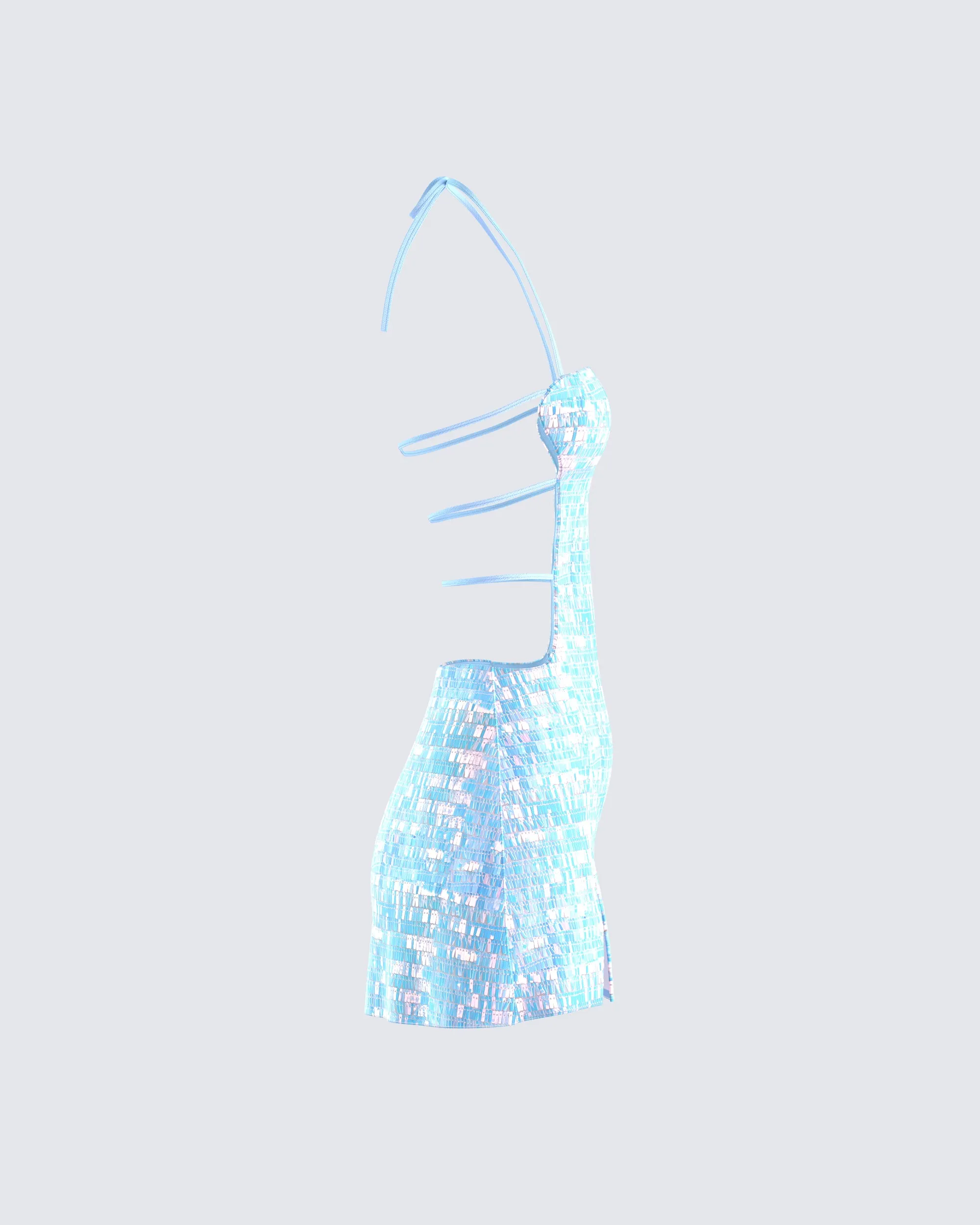 Deron Iridescent Sequin Mini Dress sold by Finesse product image thumbnail 2