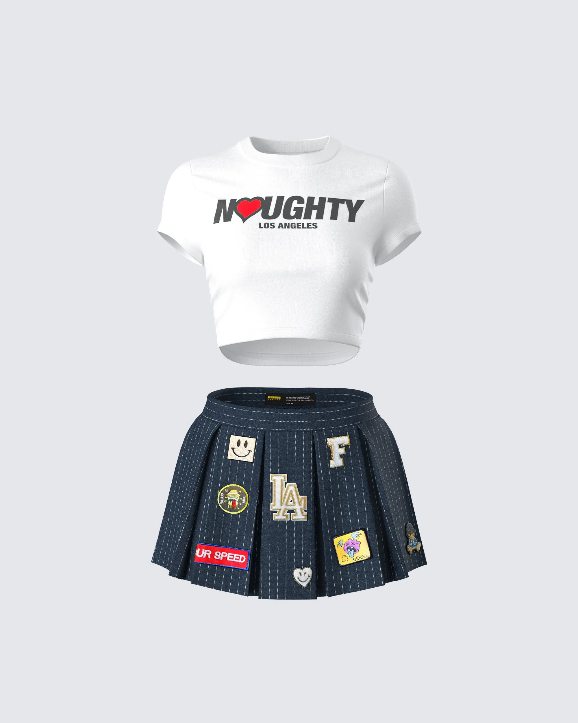 Teagan X-Rated Patched Set sold by Finesse