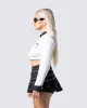 Pippa Ivory Tweed Cropped Jacket sold by Finesse