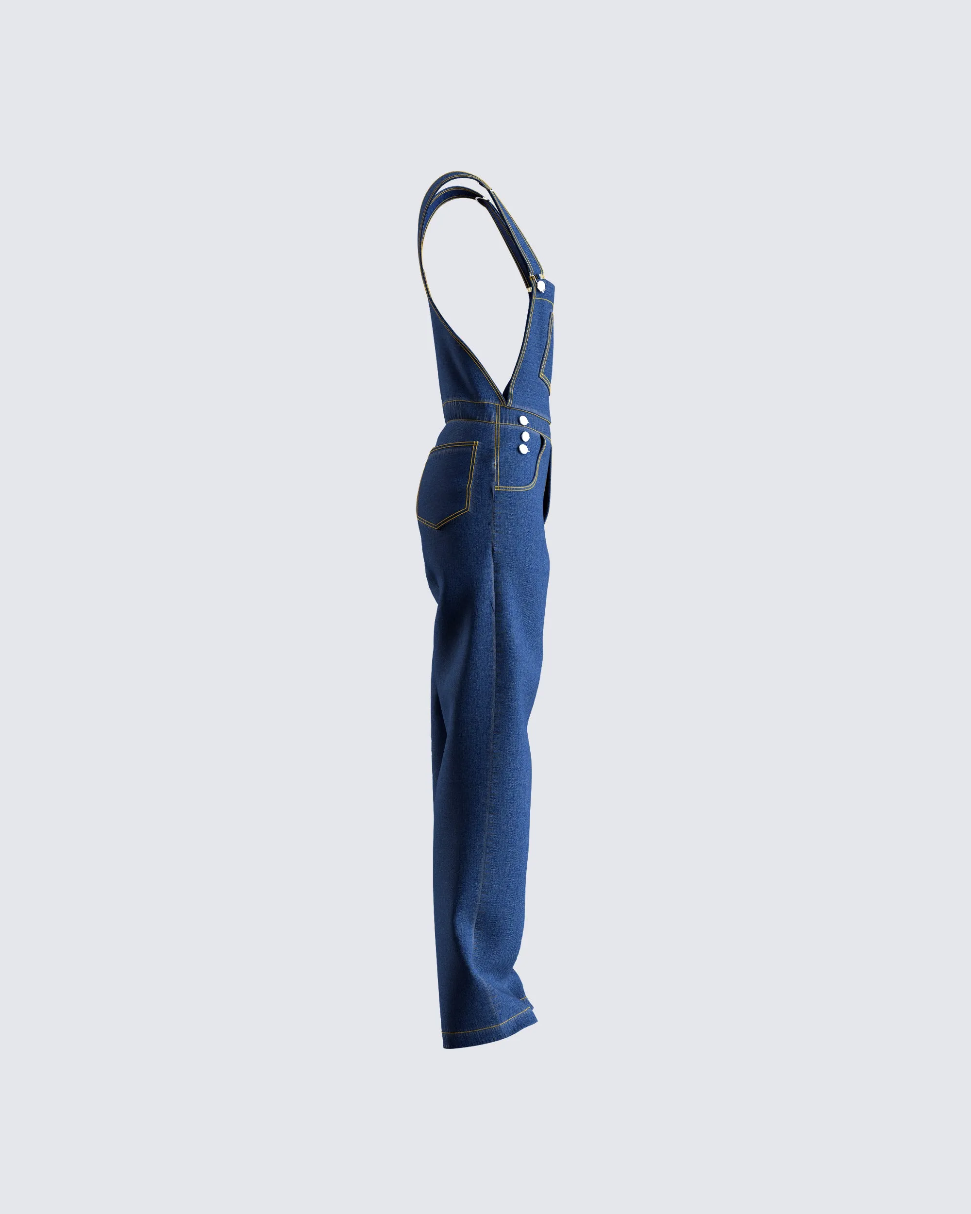 Colleen Blue Overall Jeans sold by Finesse product image thumbnail 2