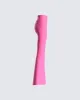 Maro Pink High Rise Wide Leg Pant sold by Finesse