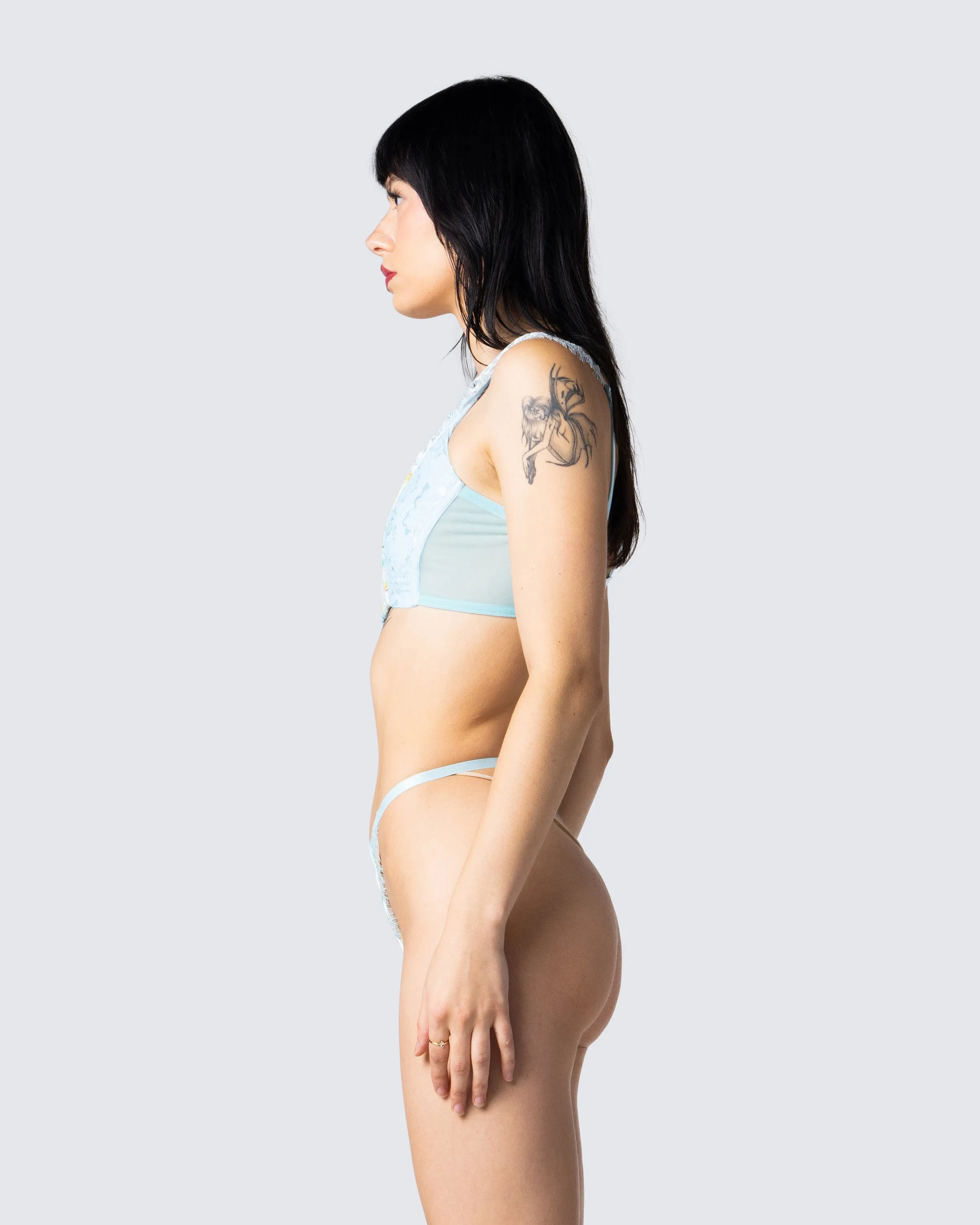 Elvie Lemon Print Corset Top sold by Finesse product image thumbnail 5