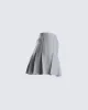 Madeleine Grey Pleated Mini Skirt sold by Finesse