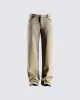Sanvi Yellow Wash Stretch Jeans sold by Finesse
