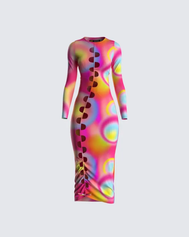 Nova Lace Up Dress sold by Finesse