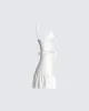 Delilah White Mini Dress sold by Finesse