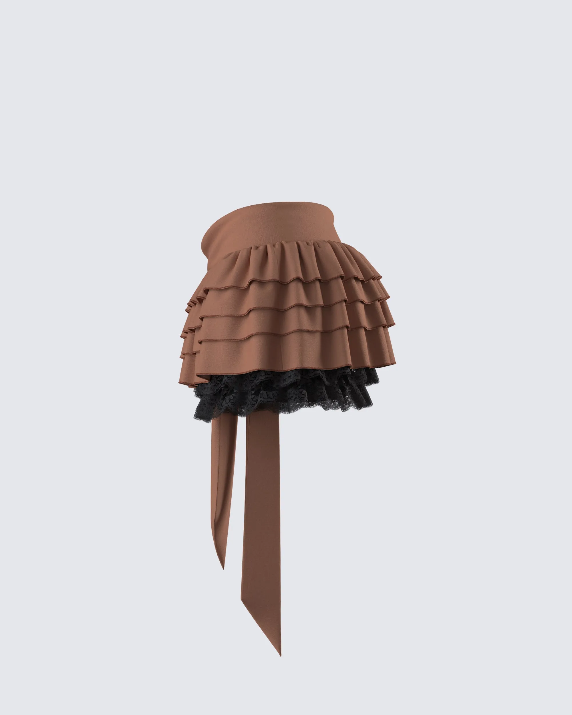 Dovie Multi Ruffle Layered Skirt sold by Finesse product image thumbnail 2