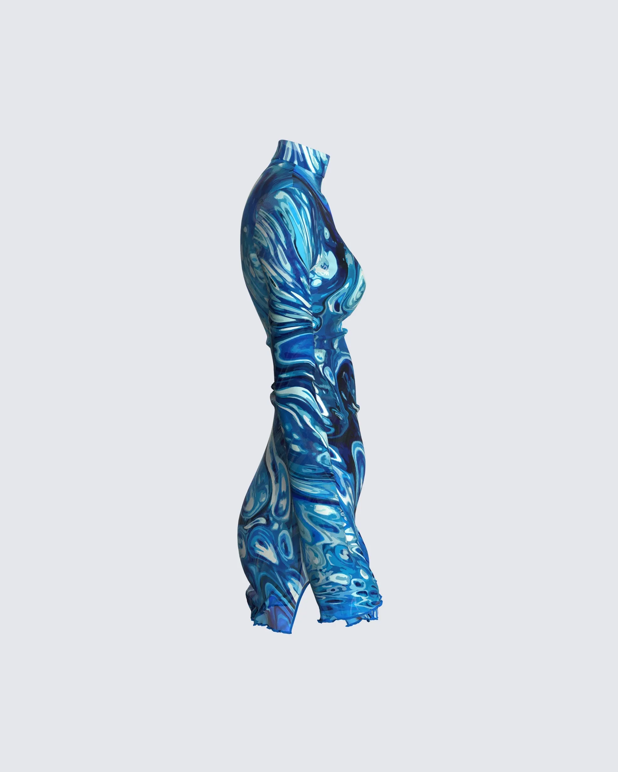 Dakota Abstract Print Mini Dress sold by Finesse product image thumbnail 2