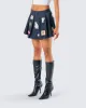 Teagan Patch Mini Skirt sold by Finesse