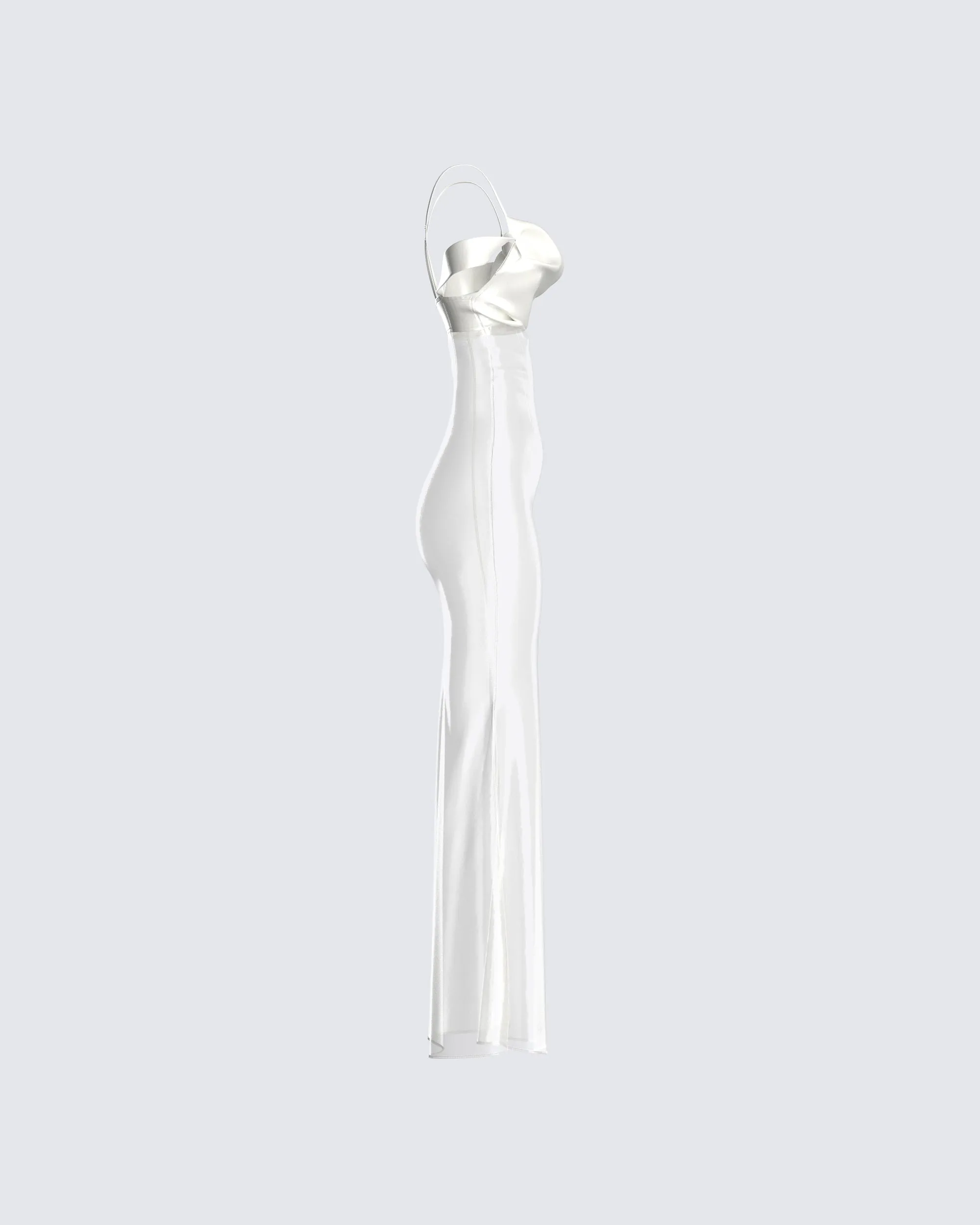 Sloane Ivory Maxi Dress sold by Finesse product image thumbnail 2