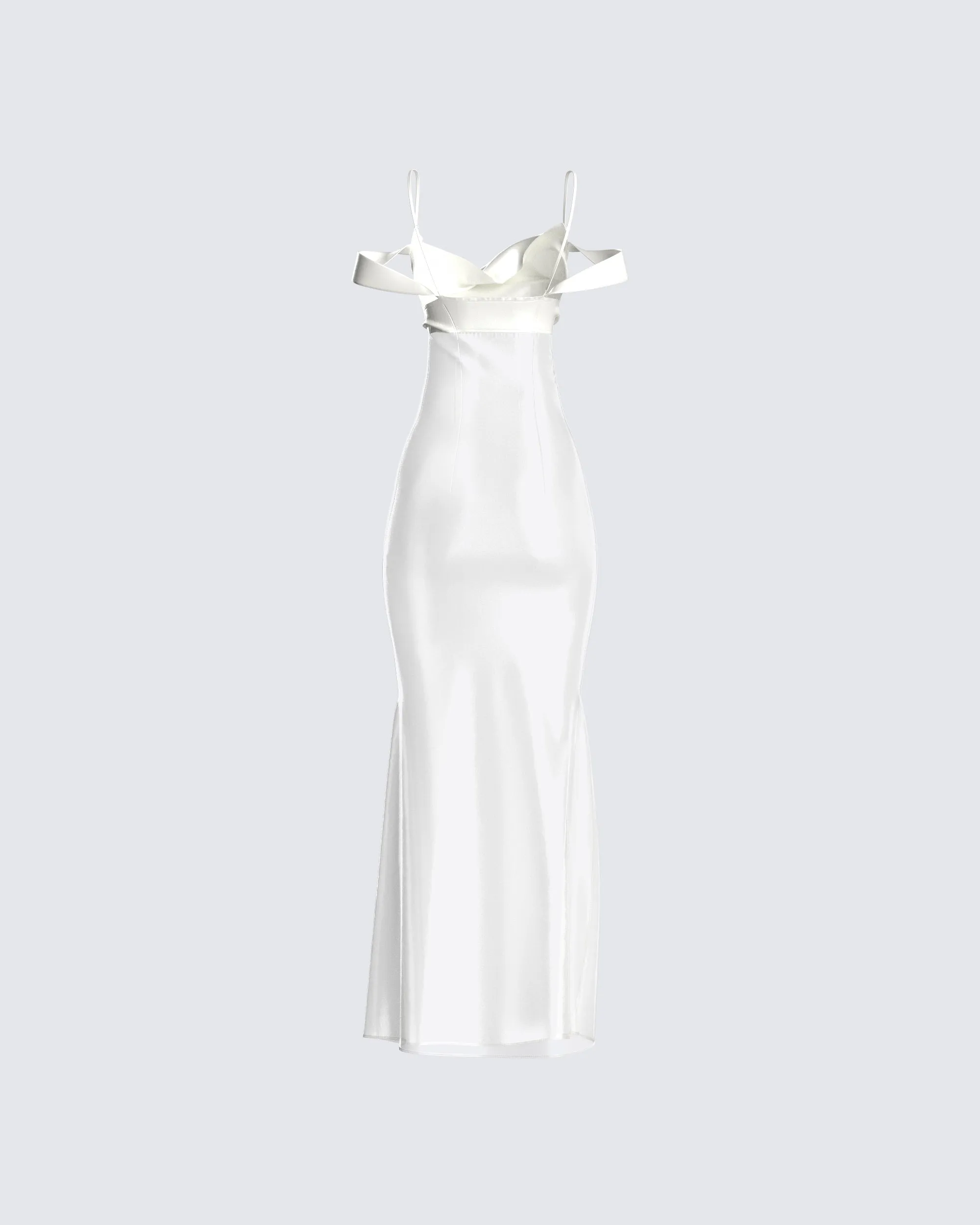 Sloane Ivory Maxi Dress sold by Finesse product image thumbnail 3