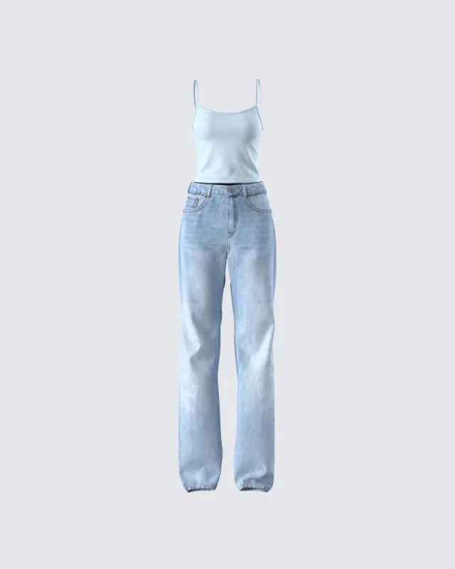 Bri Denim Set sold by Finesse
