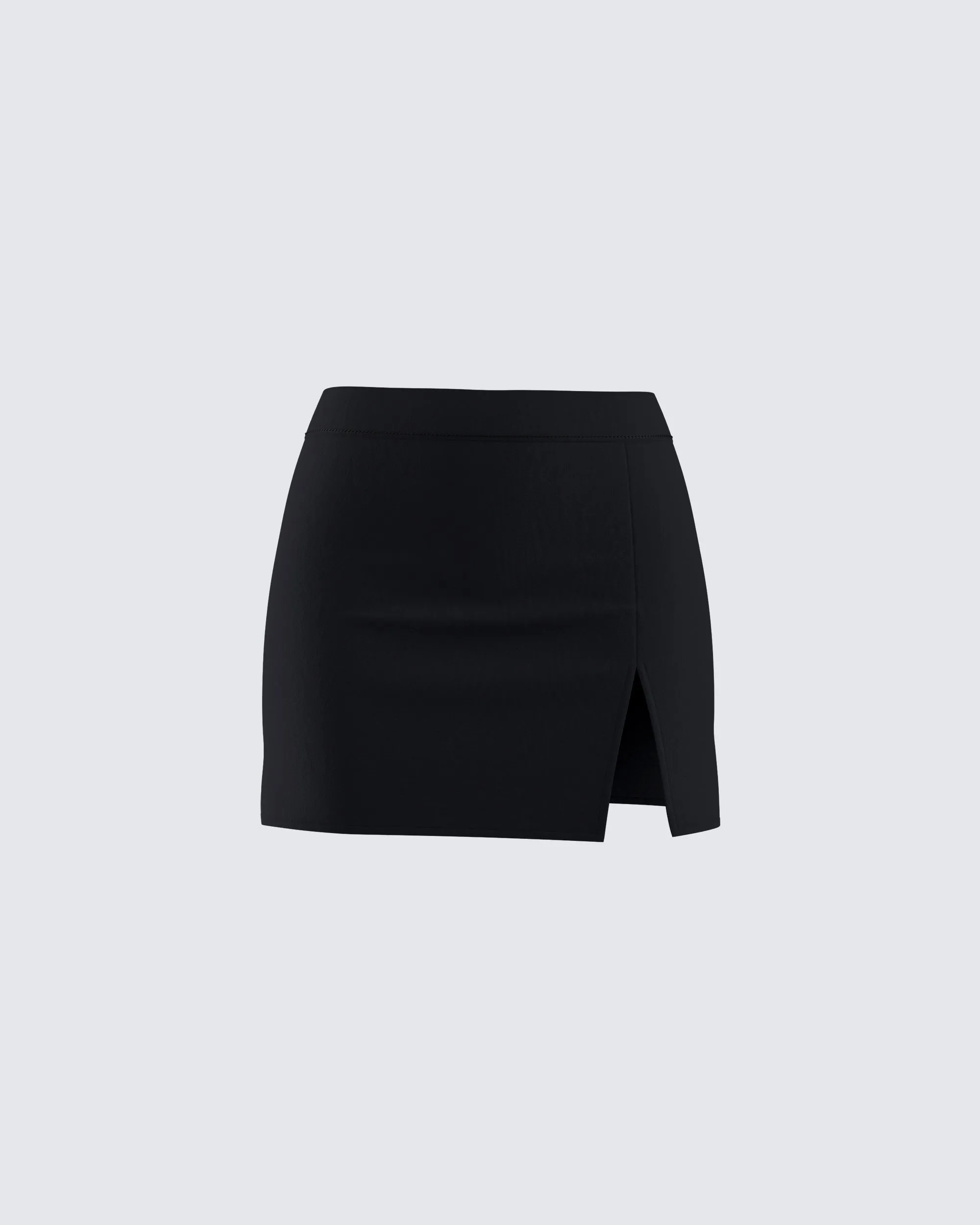Kimmy Black Mini Skirt sold by Finesse