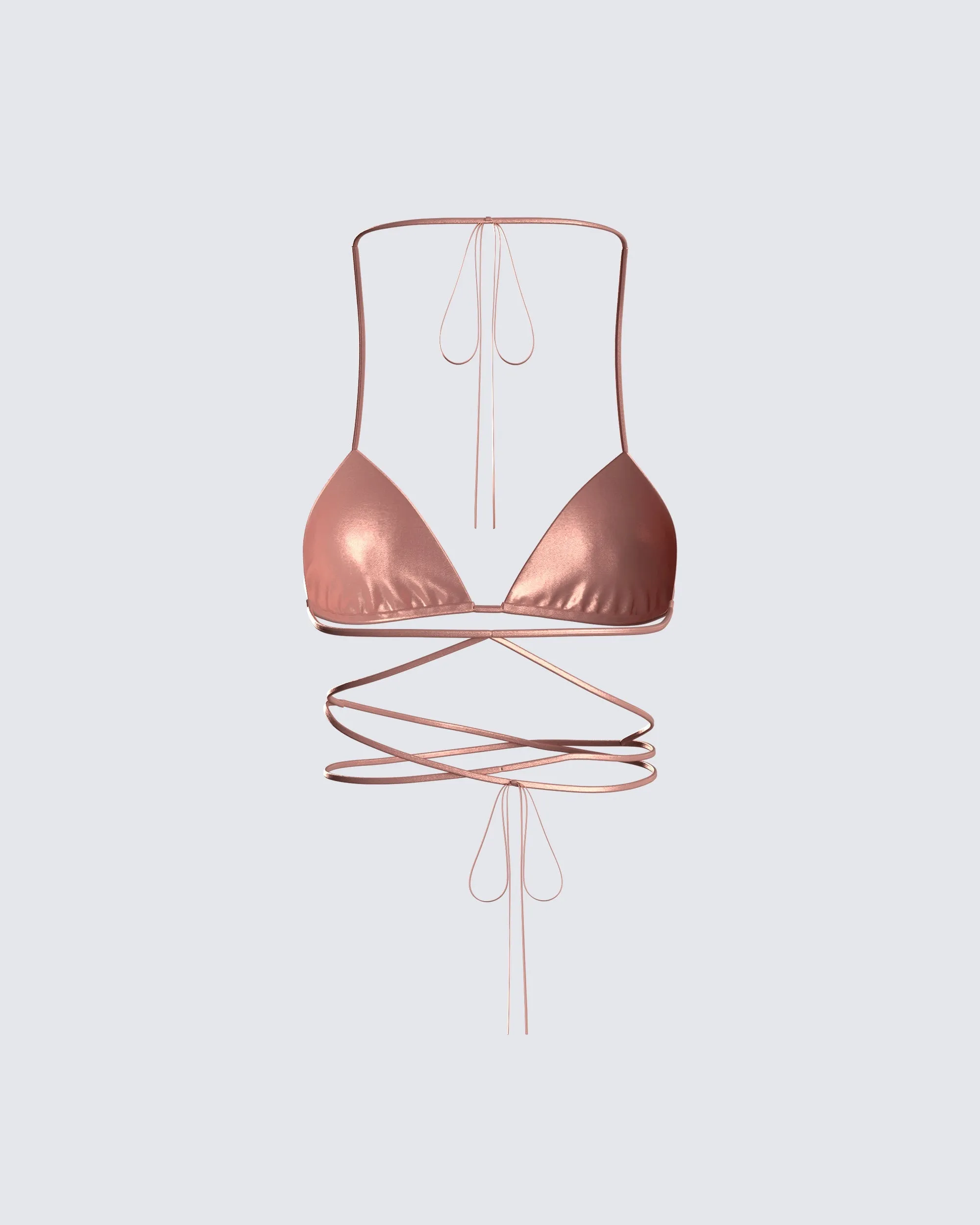 Gracie Satin Bralette sold by Finesse product image thumbnail 3