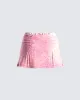 Evie Pink Pixel Print Mini Skirt sold by Finesse