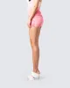Evie Pink Pixel Print Mini Skirt sold by Finesse