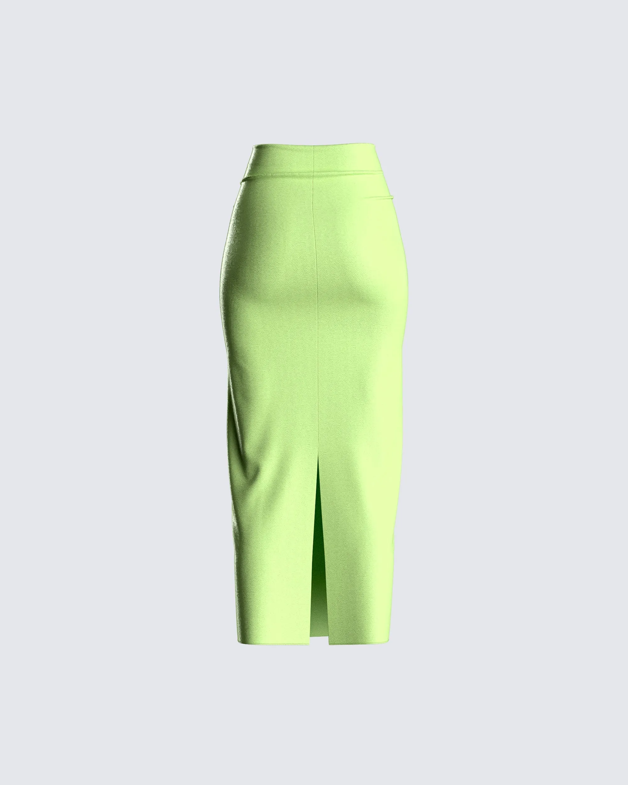 Fallon Light Green Maxi Skirt sold by Finesse product image thumbnail 3