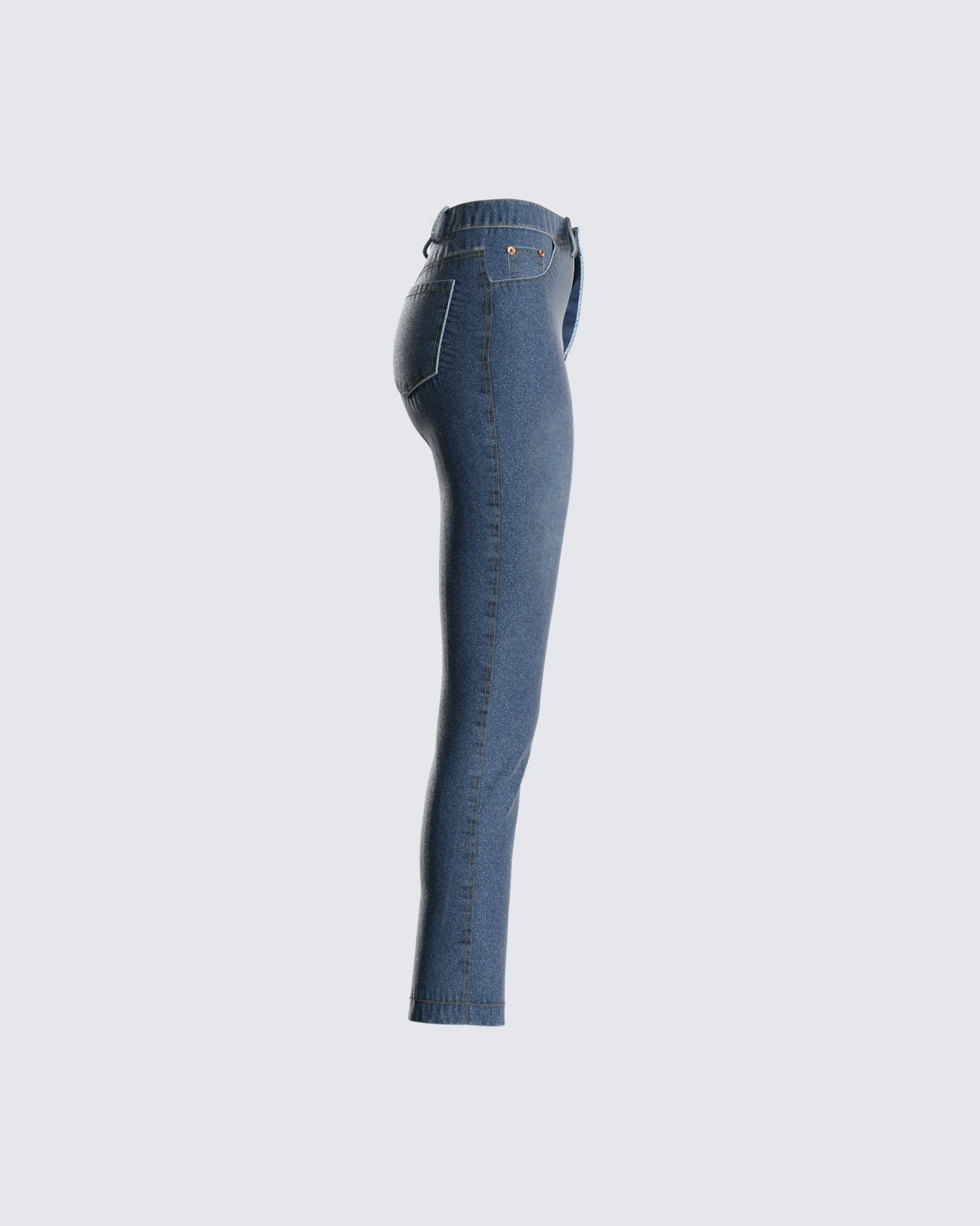 Mateo Skinny Blue Jeans sold by Finesse product image thumbnail 2