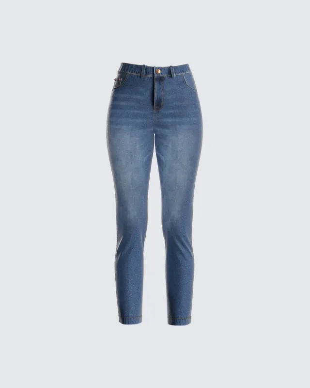 Mateo Skinny Blue Jeans sold by Finesse
