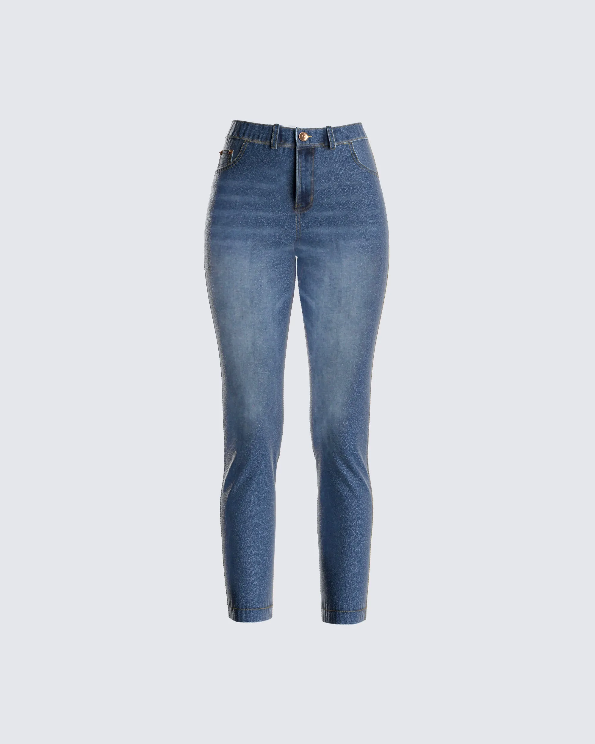 Mateo Skinny Blue Jeans sold by Finesse