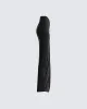 Samantha Black Velvet Maxi Skirt sold by Finesse