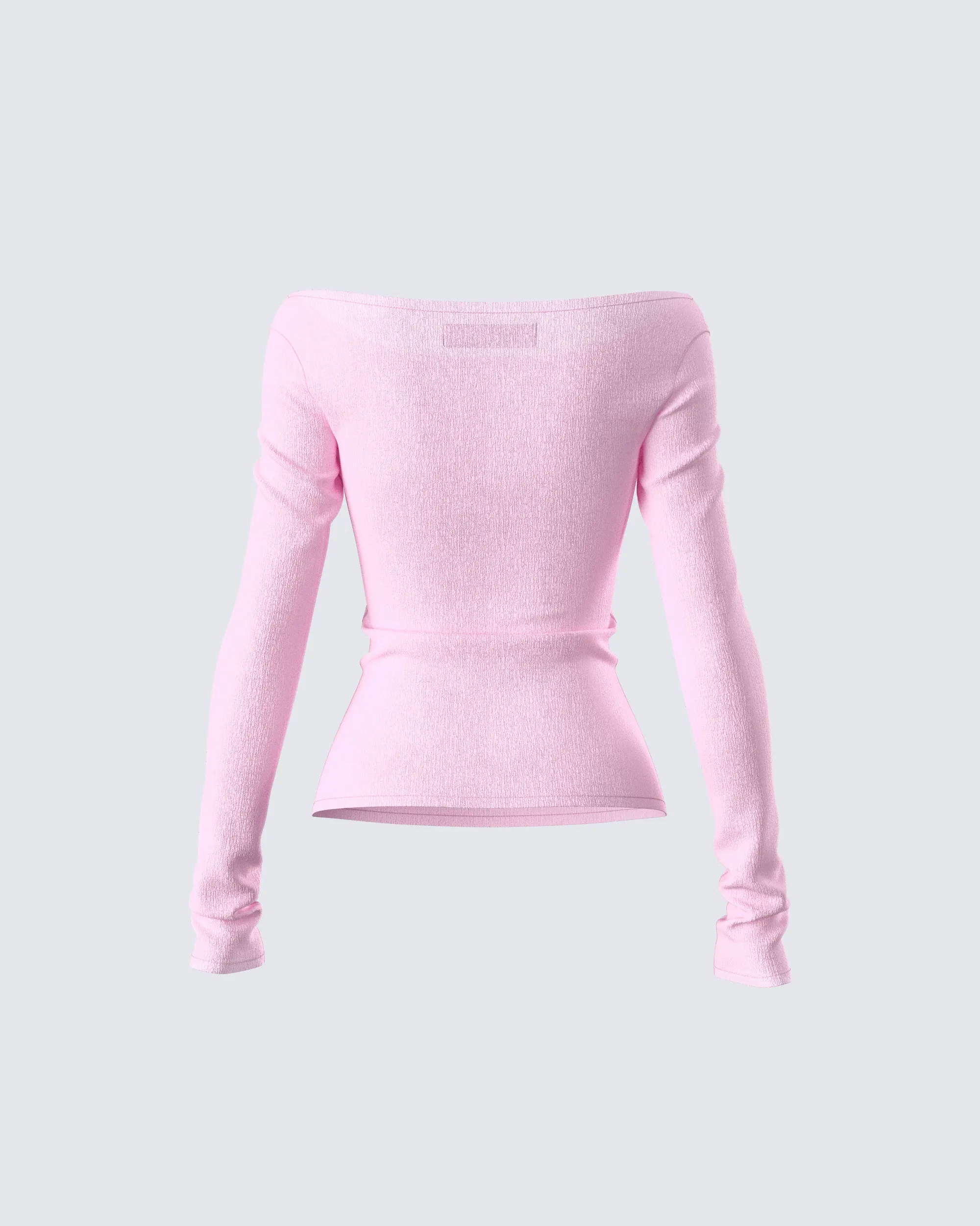 Leslie Pink Off Shoulder Top sold by Finesse product image thumbnail 3