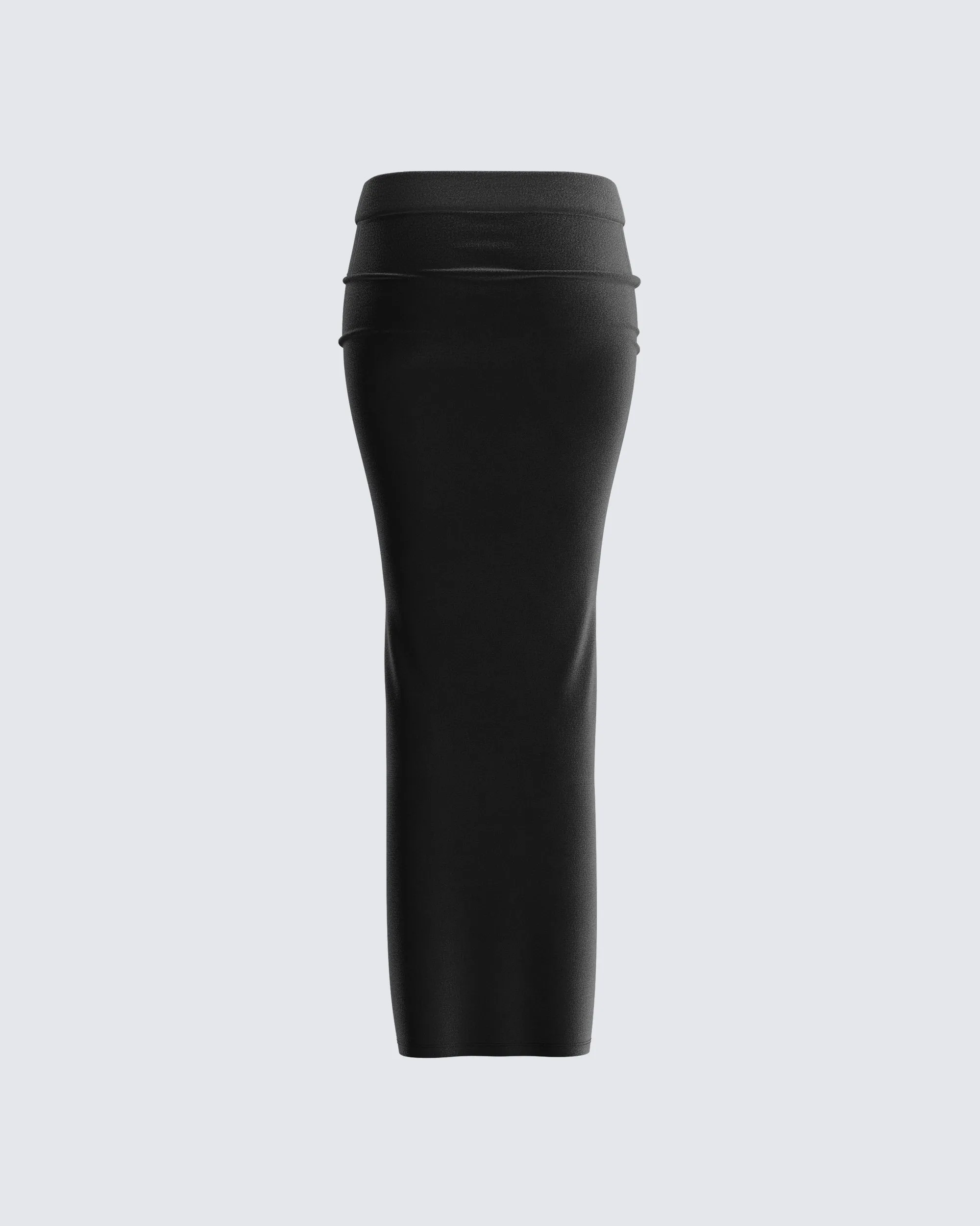 Ayla Black Velvet Maxi Skirt sold by Finesse product image thumbnail 3