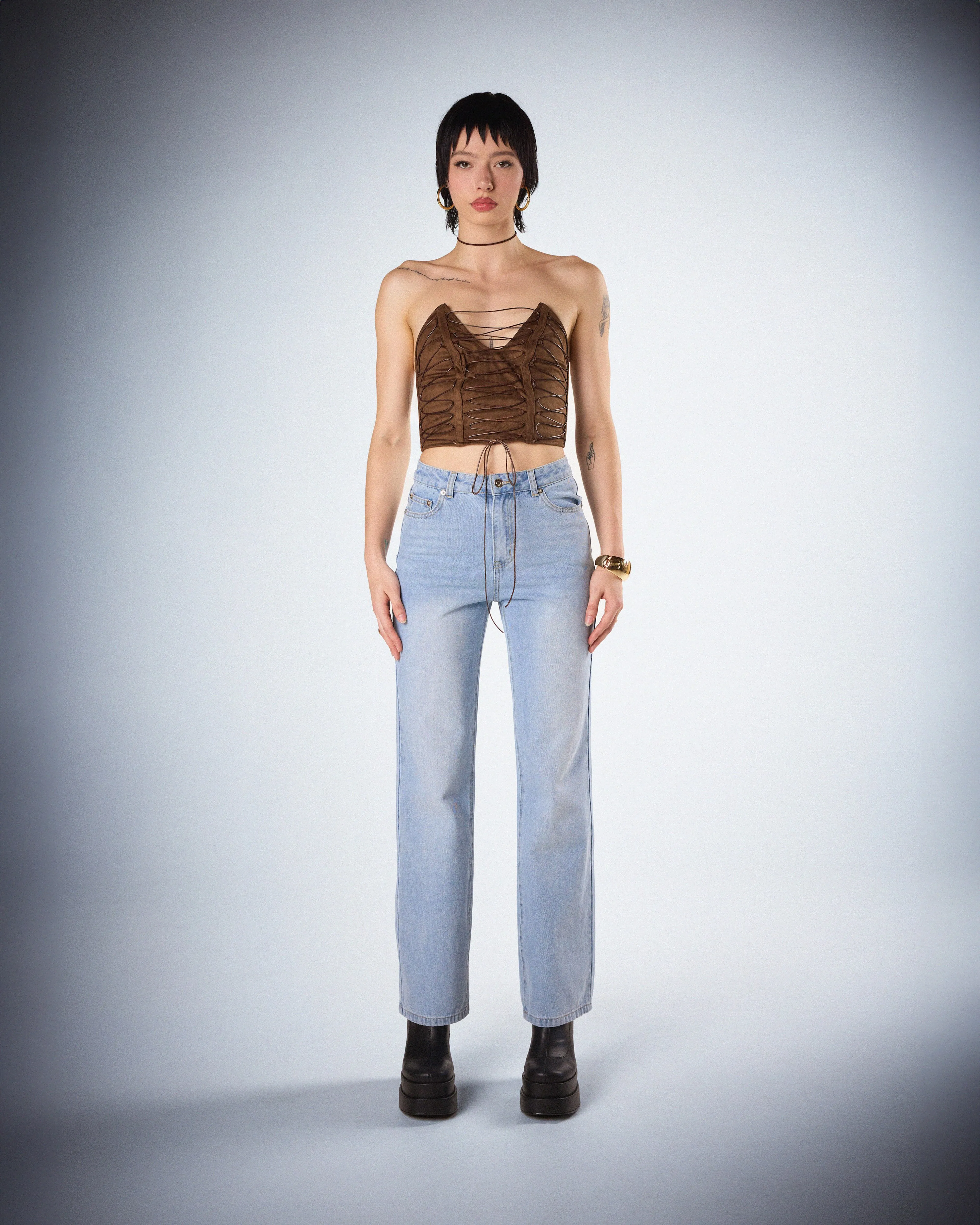 Bette Lace Up Set sold by Finesse product image thumbnail 4