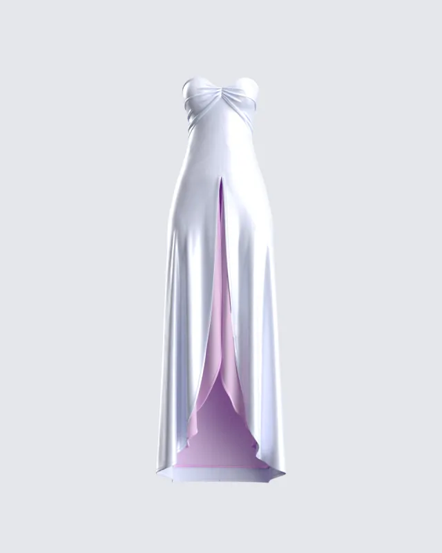 Ines Multi Chiffon Overlay Gown made by Finesse