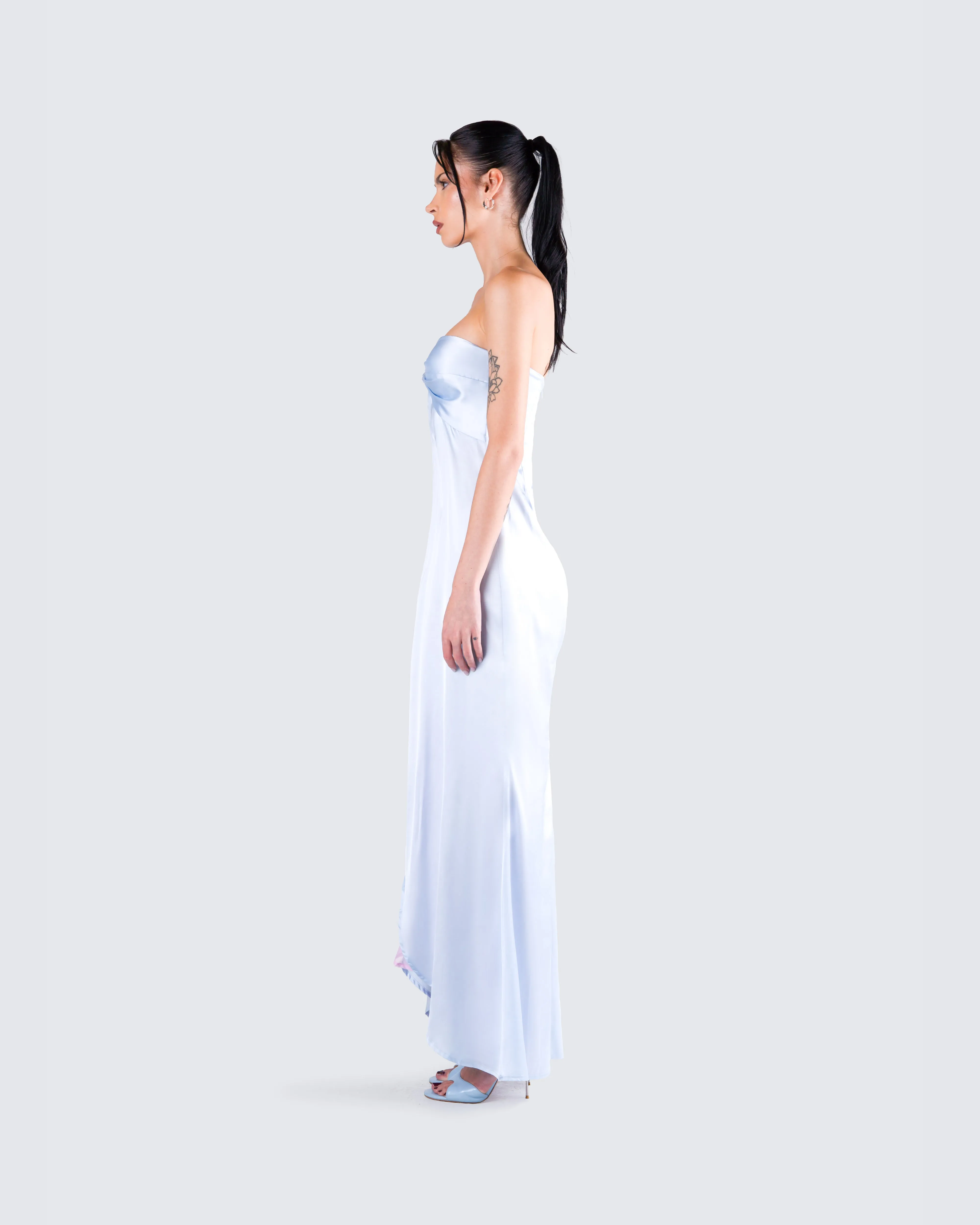 Ines Multi Chiffon Overlay Gown sold by Finesse product image thumbnail 5