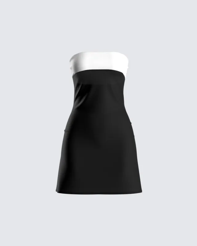 Lupita Multi Banded Mini Dress sold by Finesse