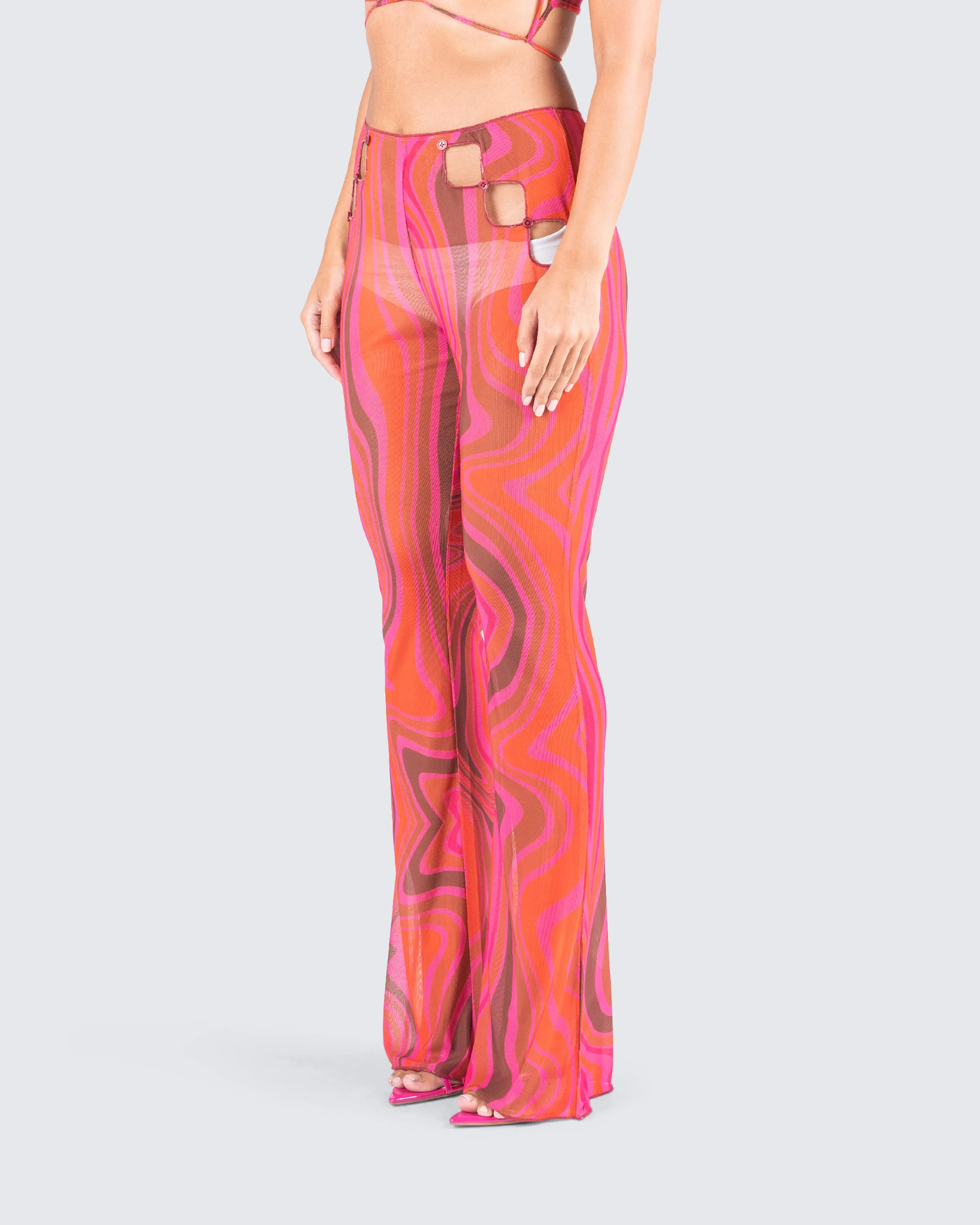 Carter Multi Print Pant sold by Finesse product image thumbnail 5