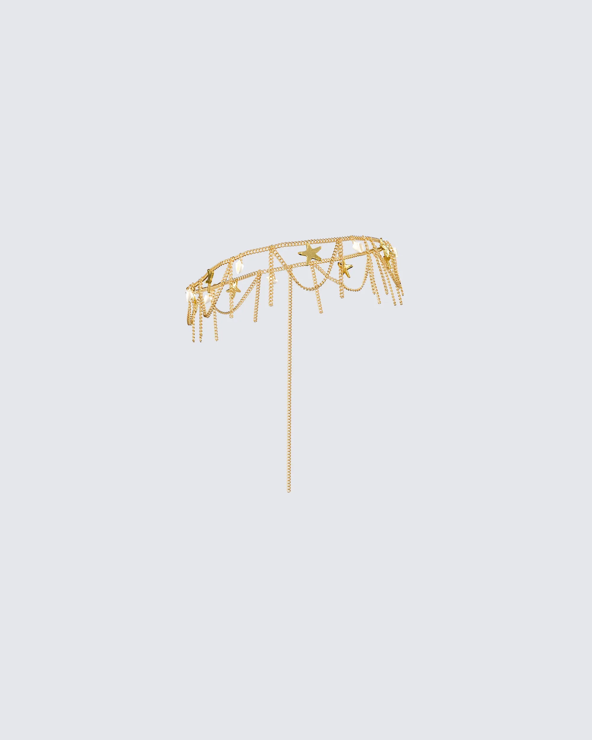 Sakura Gold Chain Shell Belt sold by Finesse product image thumbnail 2