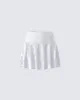 Teya White Pattern Mini Skirt sold by Finesse