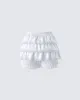 Shannyn White Ruffle Bloomer sold by Finesse