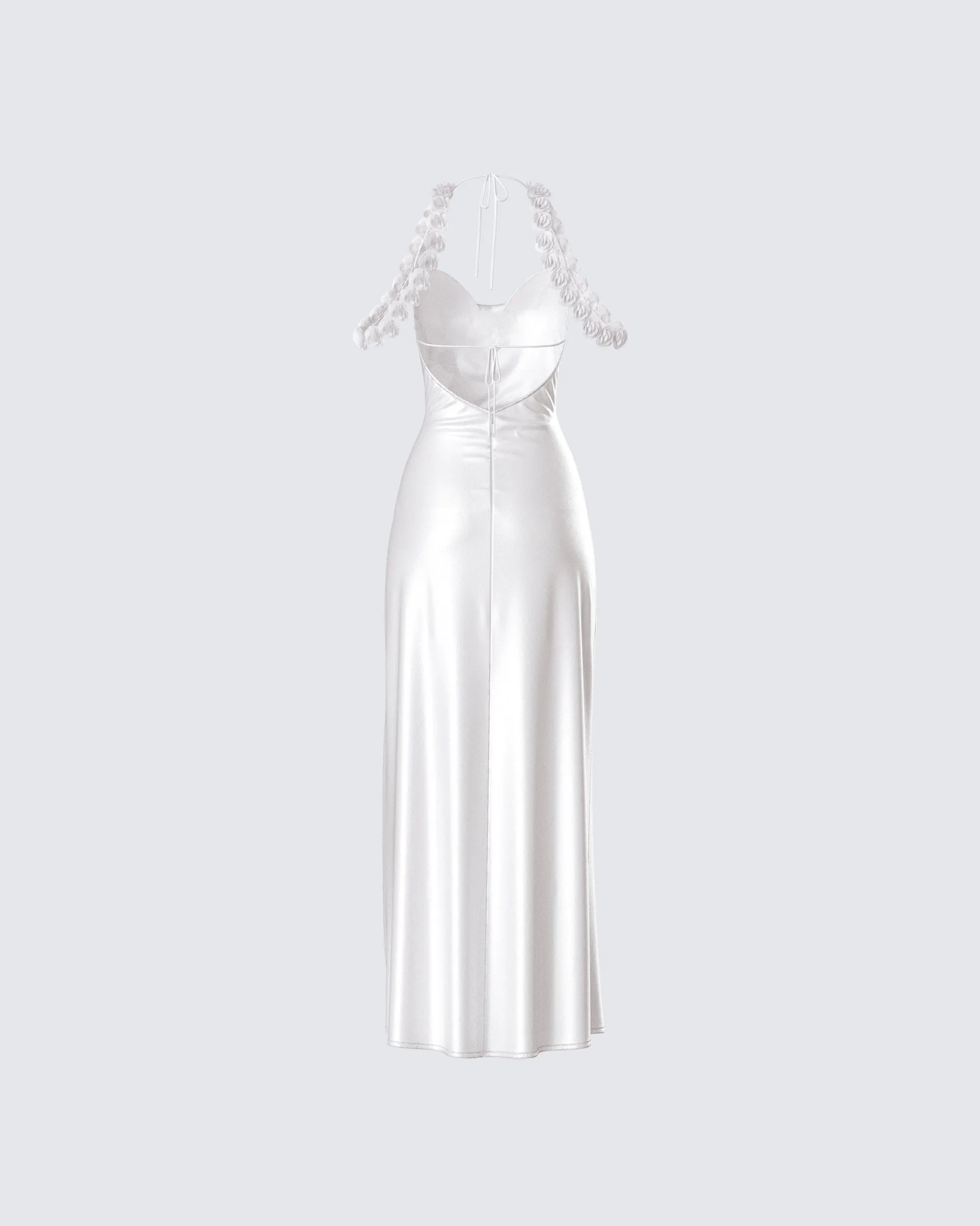 Danu Ivory Floral Applique Gown sold by Finesse product image thumbnail 3